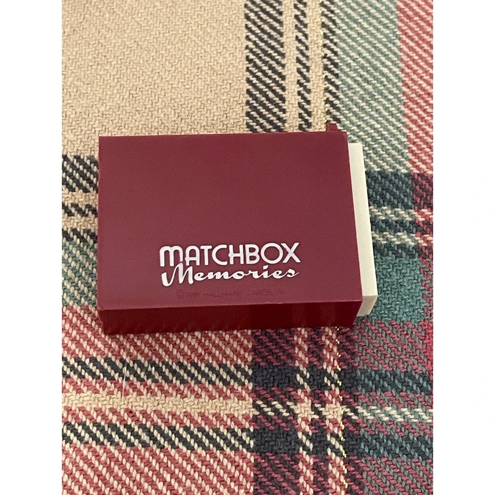 Hallmark Ornament Holiday Cafe‎ 1991 Matchbox Memories Red Green Excellent Boxed